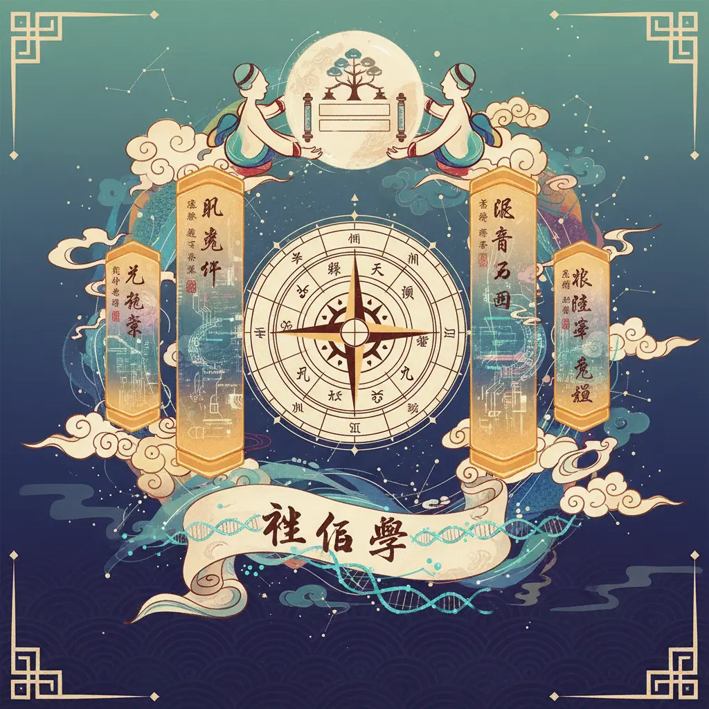 姓名學 - 八字命盤