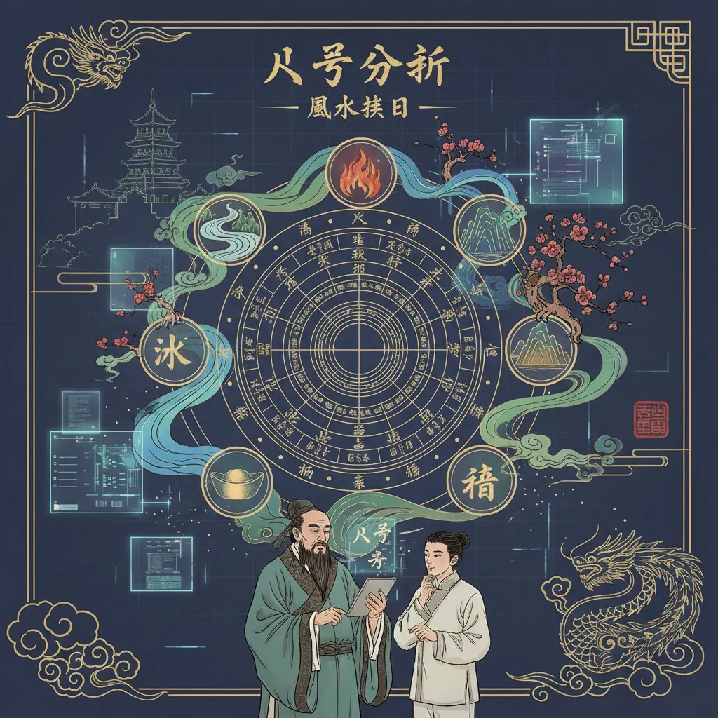 風水擇日 - 八字分析