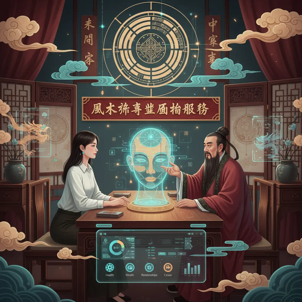 風水師服務 - 面相