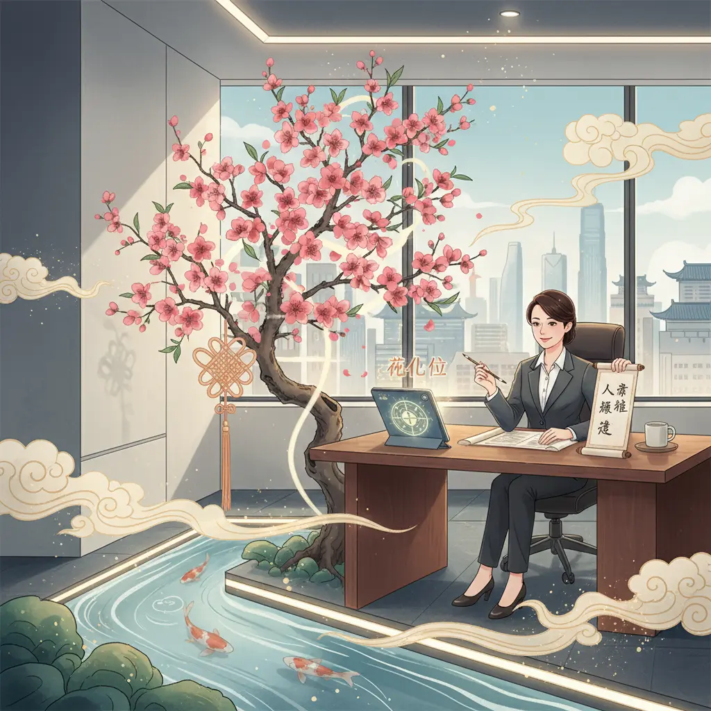 辦公室風水 - 桃花位