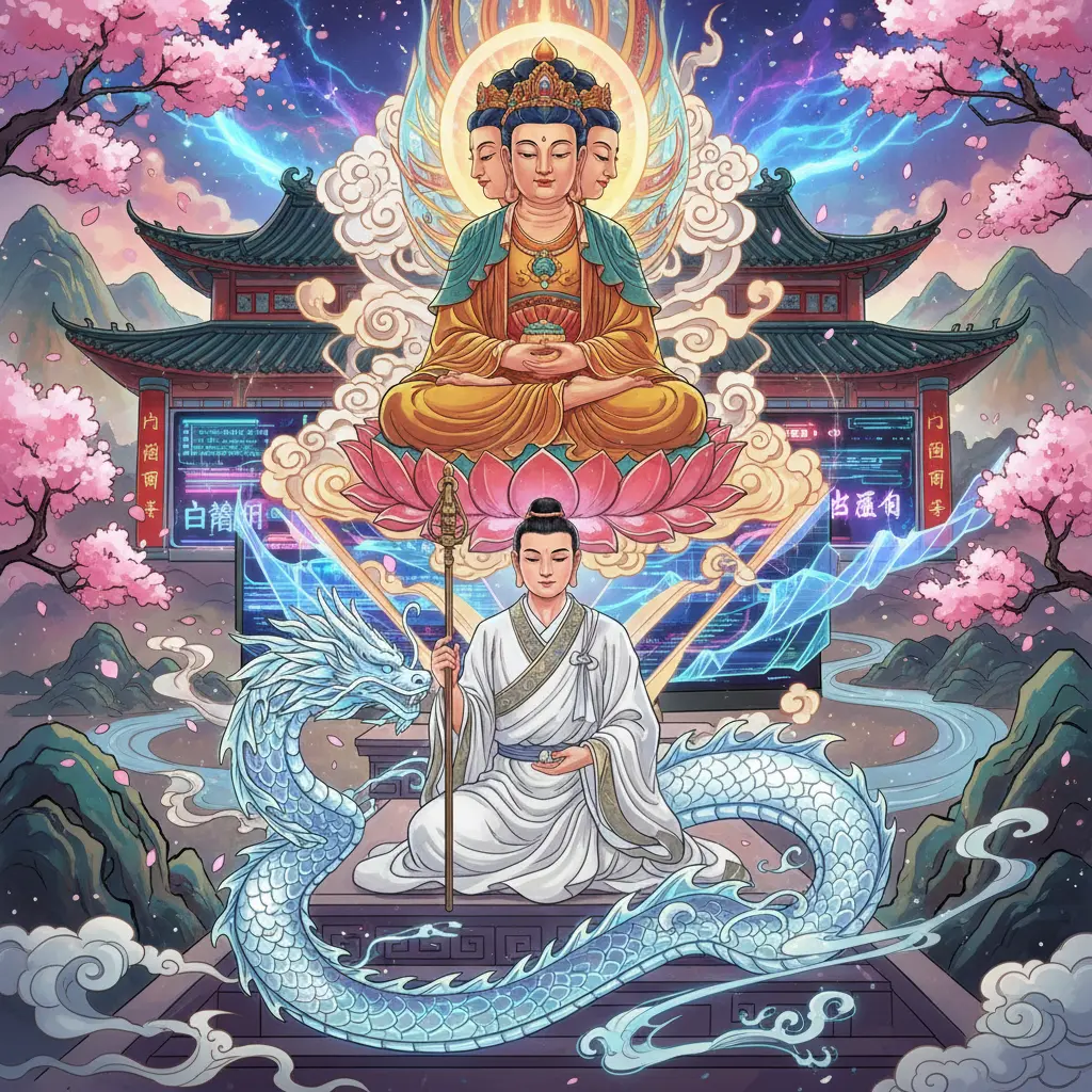 白龍王徒弟 - 四面佛