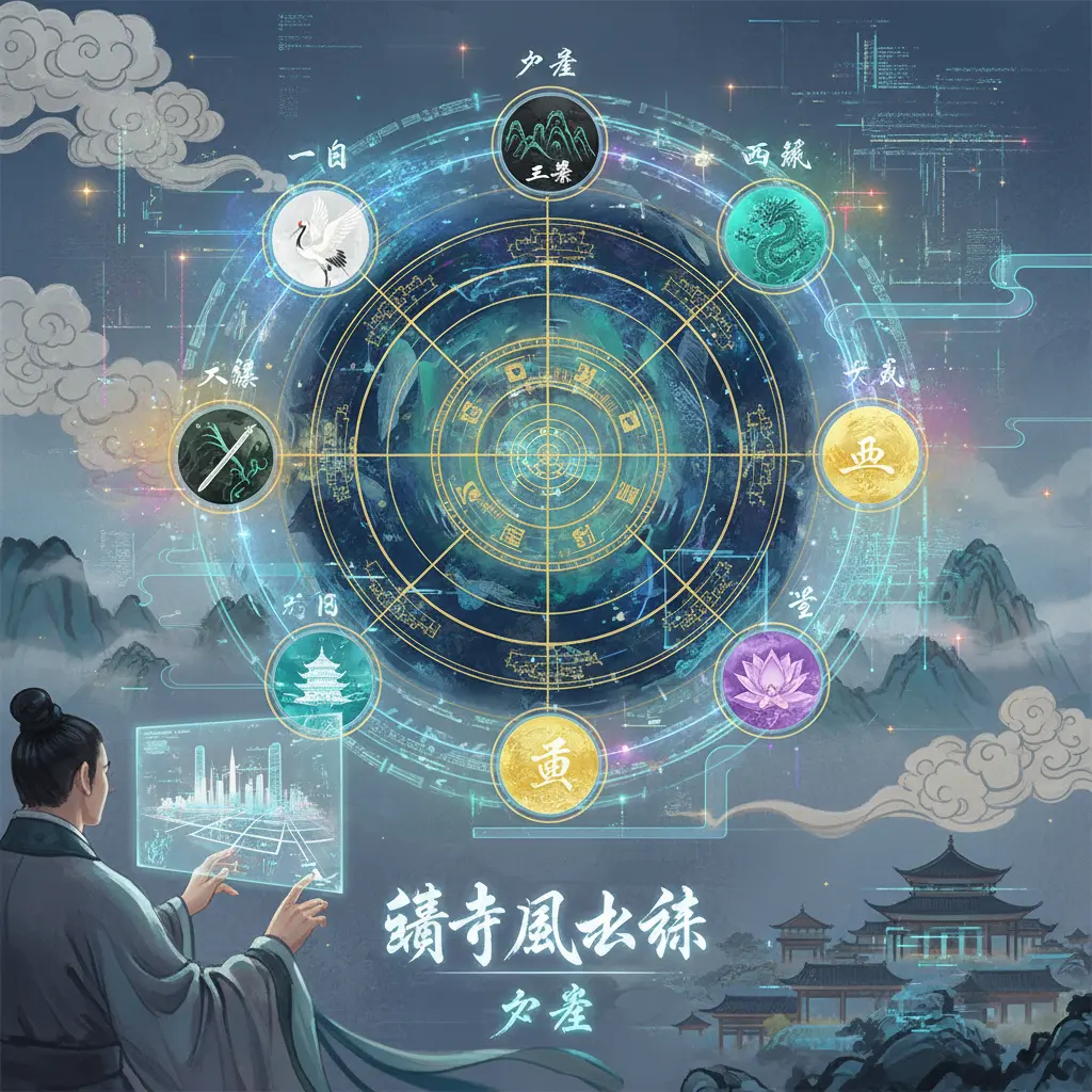量子風水師 - 九星