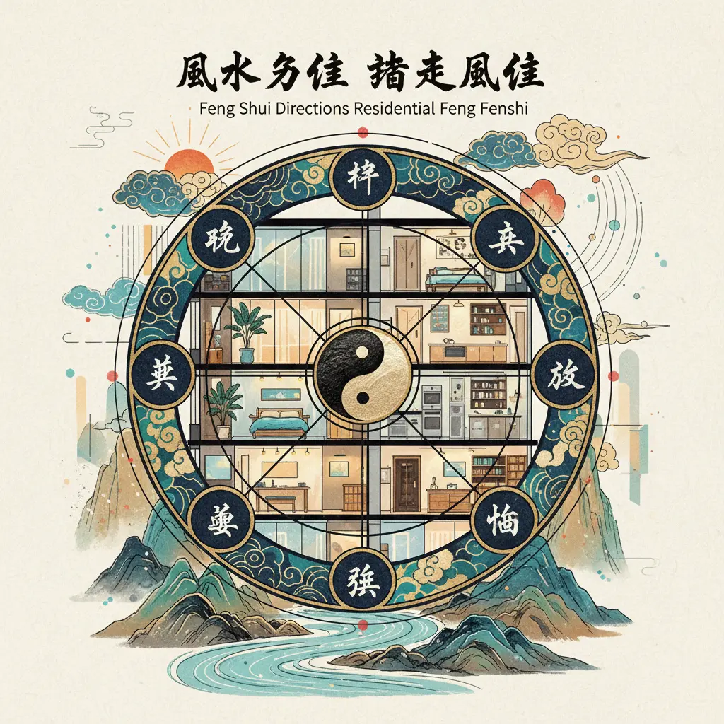 住宅風水 - 風水方位