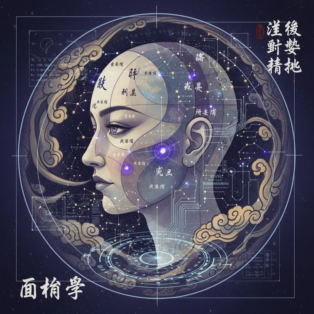紫微鬥數精批 - 面相學