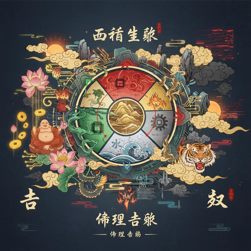 命理吉凶 - 五行生剋