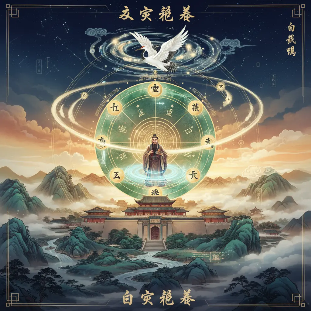 白鶴鳴 - 玄空飛星