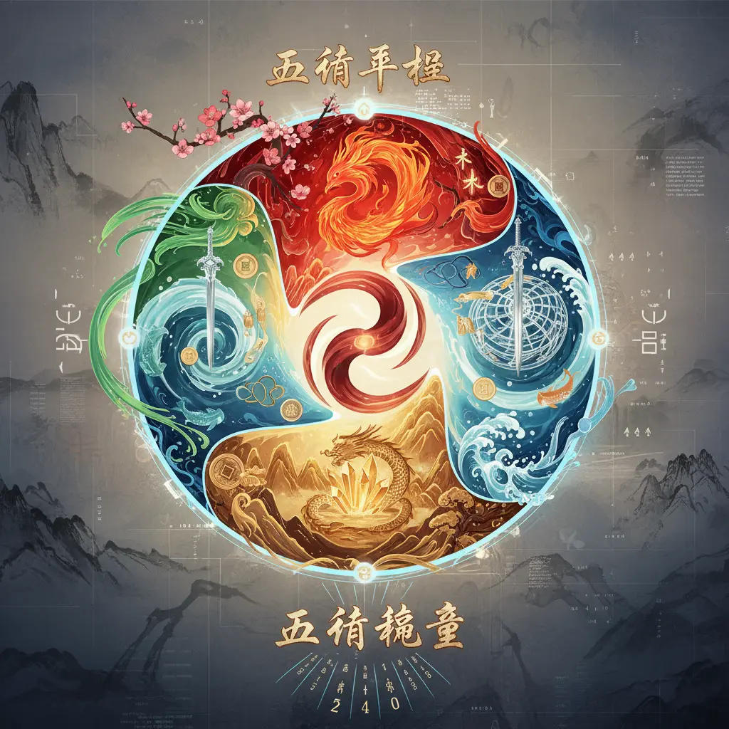 五行平衡 - 五行能量
