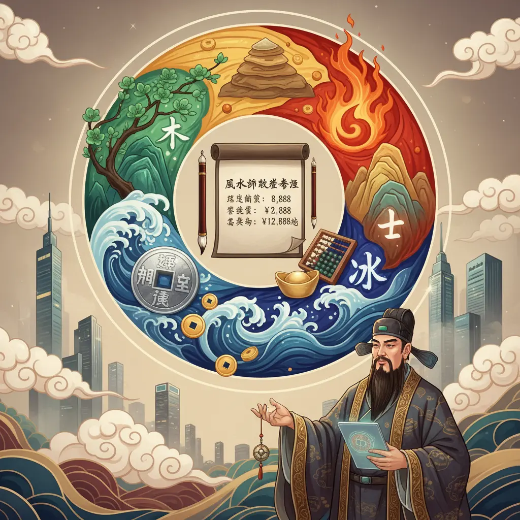 風水師收費 - 五行