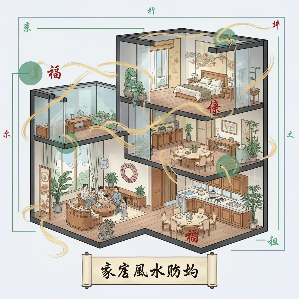 家居風水佈局 - 風水佈局