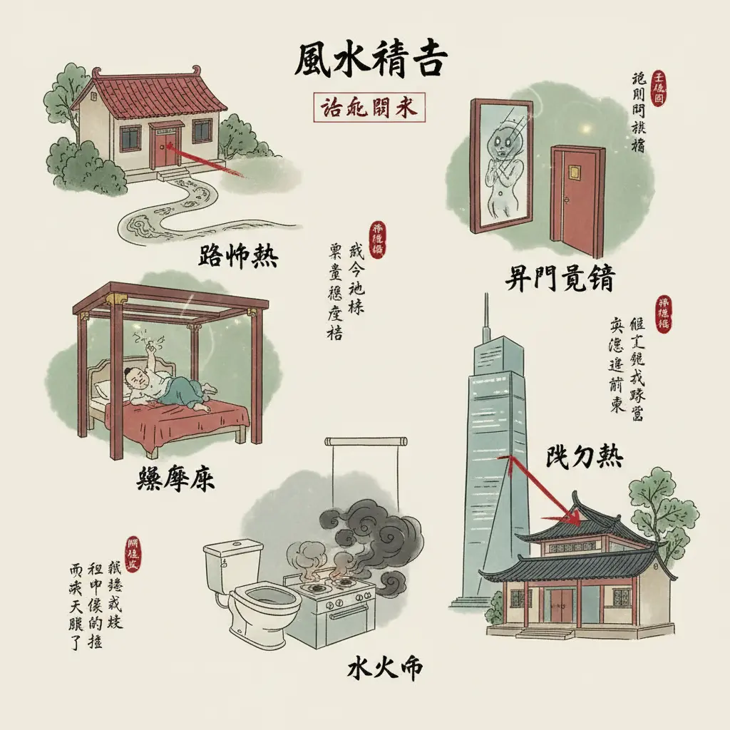 住宅風水 - 風水禁忌