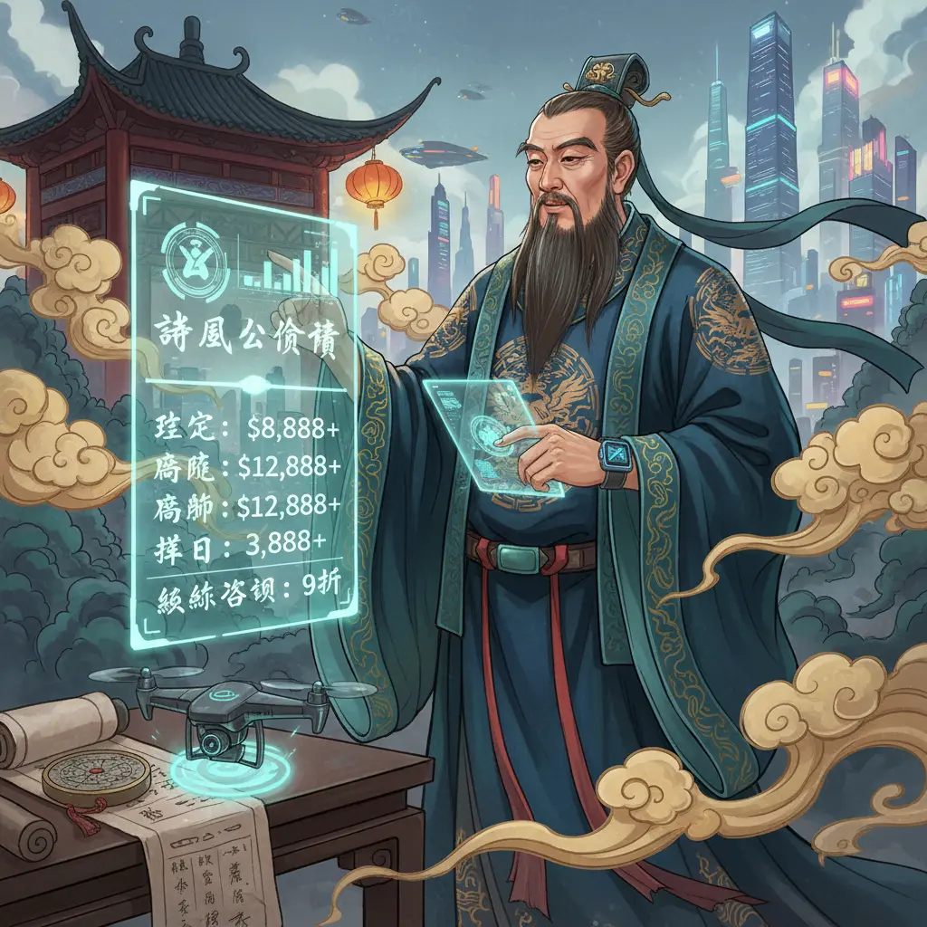 睇風水價錢 - 算命師
