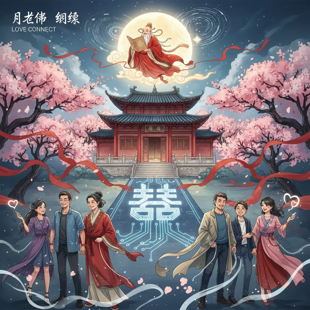 姻緣 - 月老廟