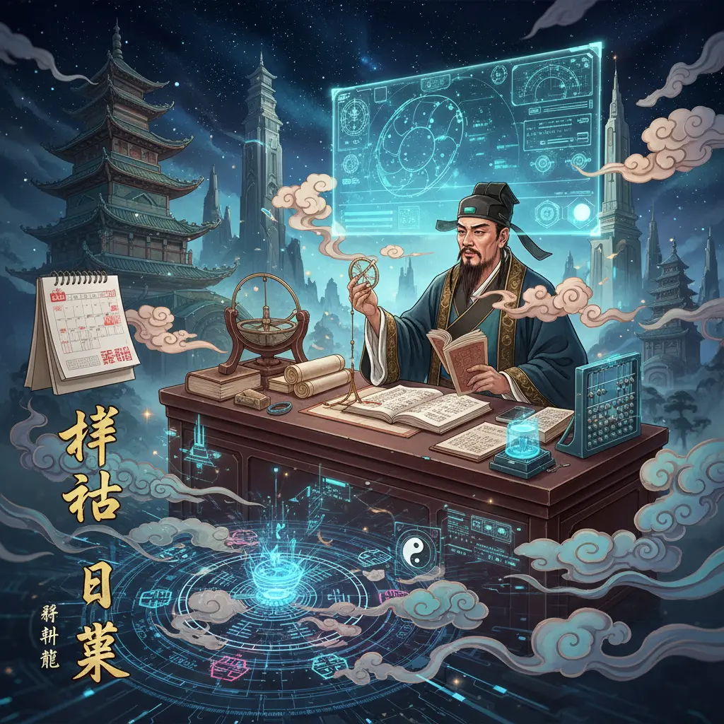 鄭勤龍 - 擇吉日課