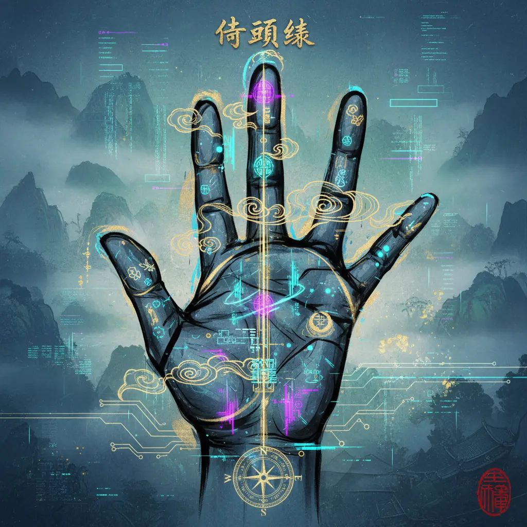 掌相 - 命運線