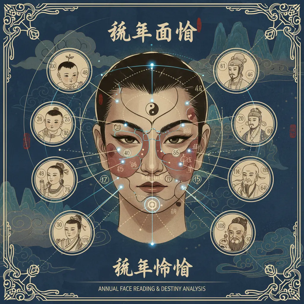 流年命相 - 流年面相