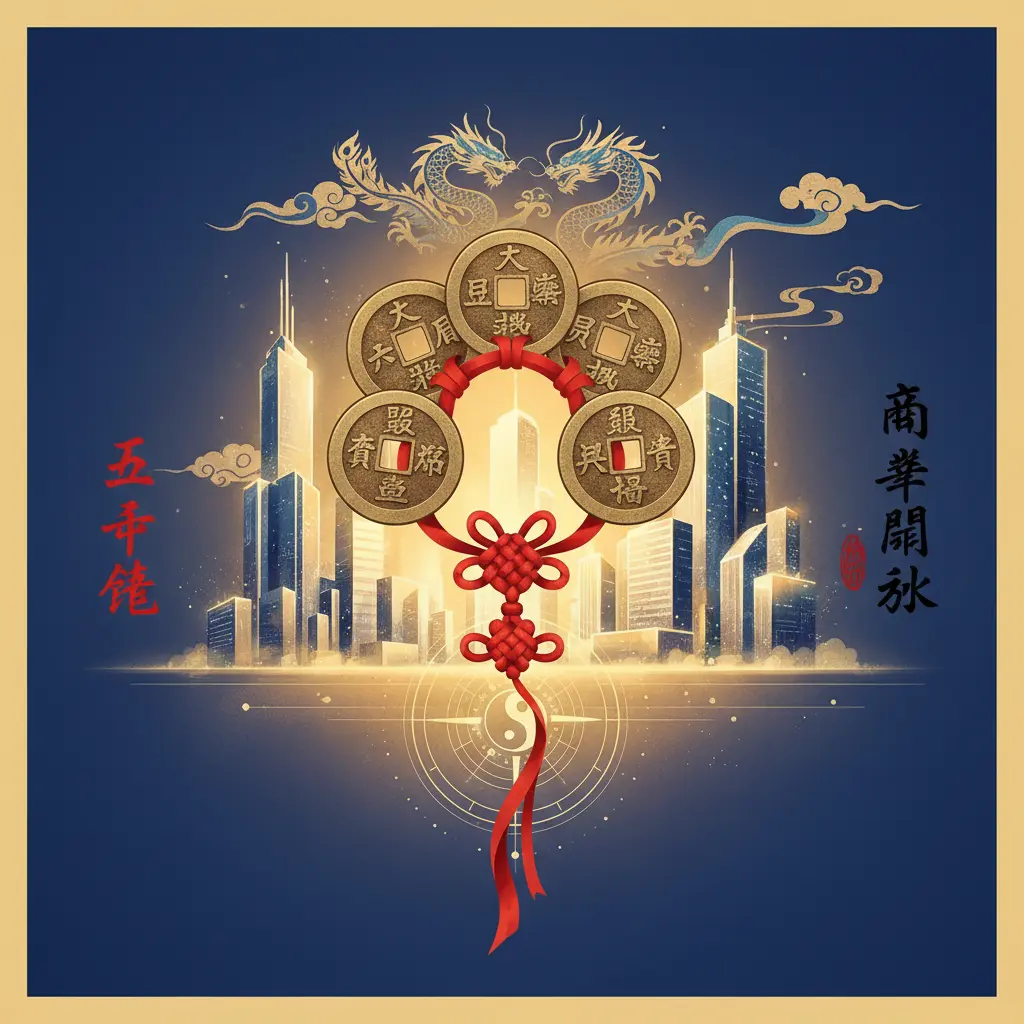 商業風水 - 五帝錢