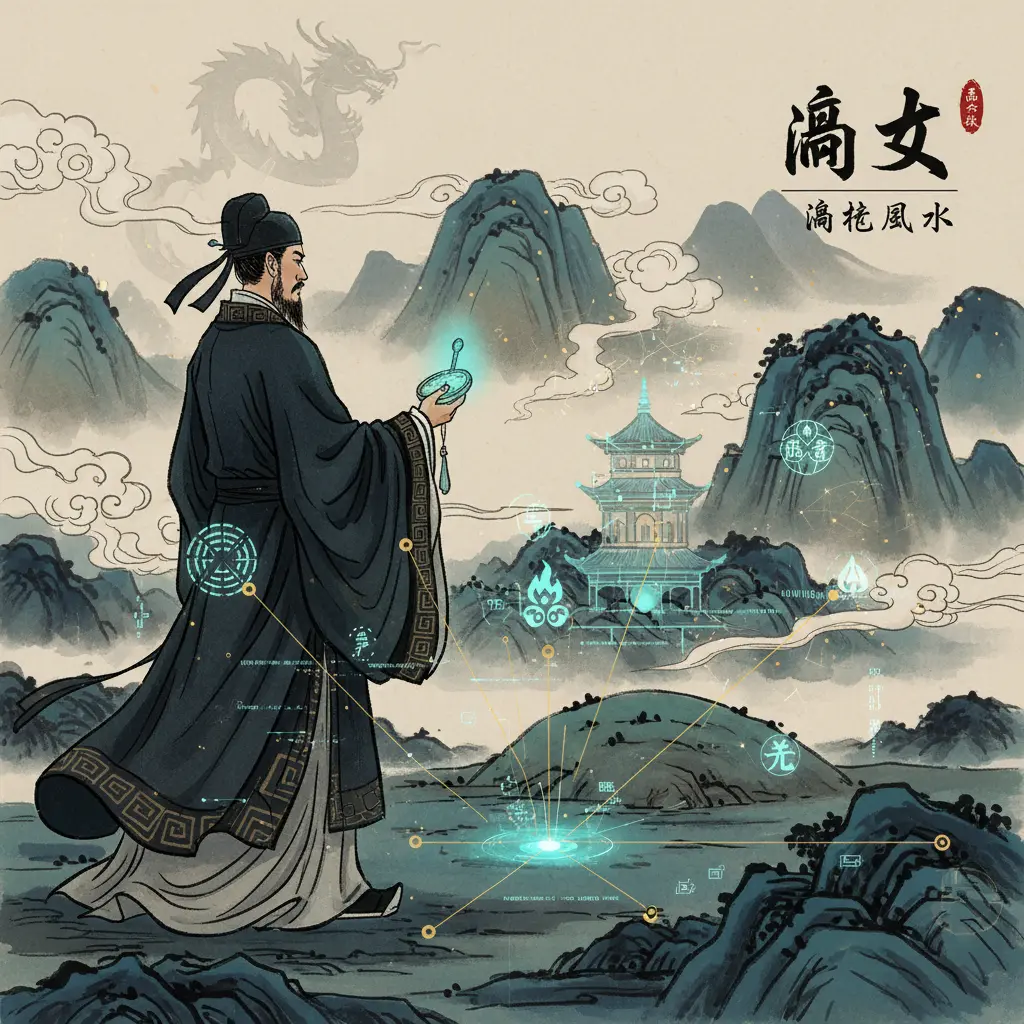 陰宅風水 - 點穴