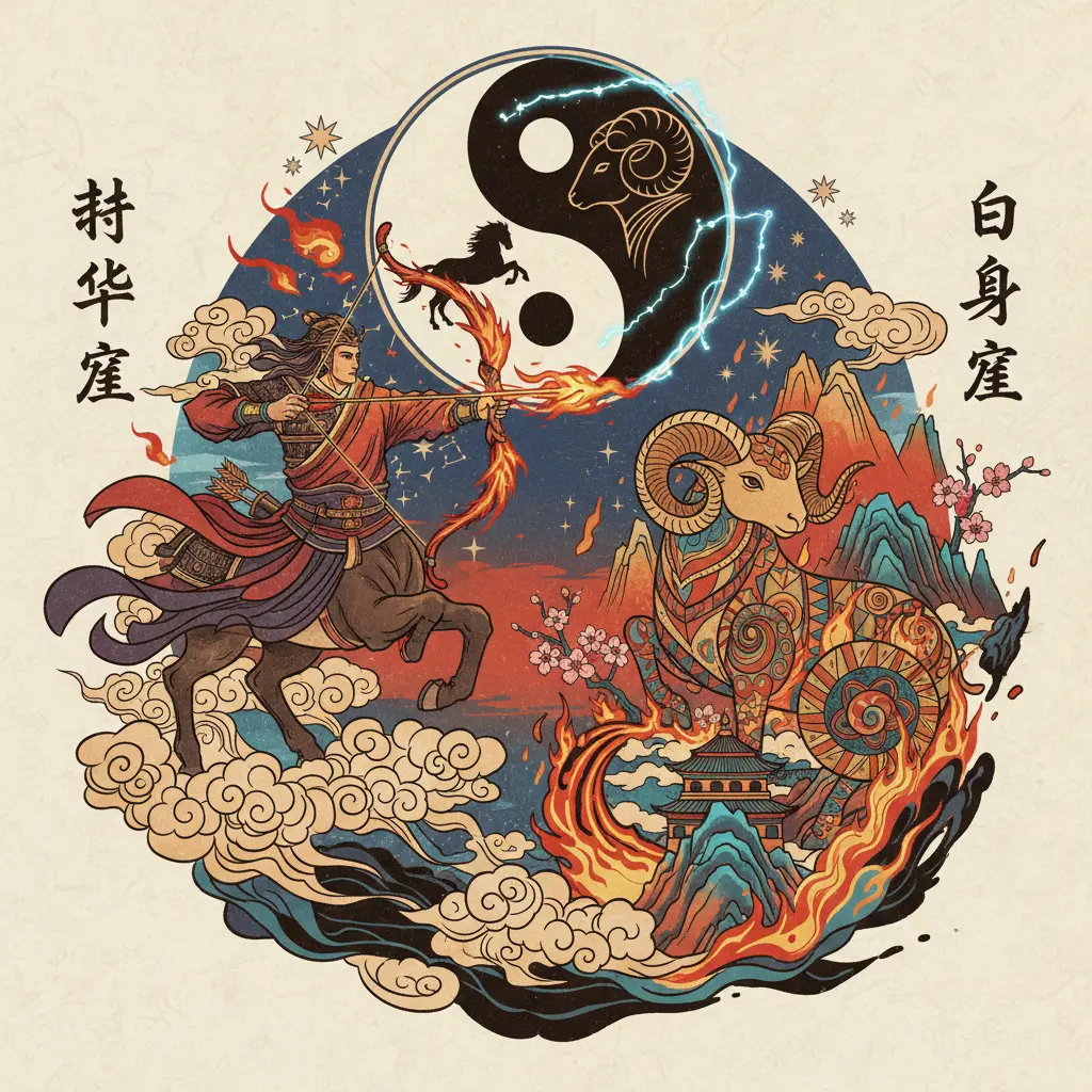 白羊座 - 射手座