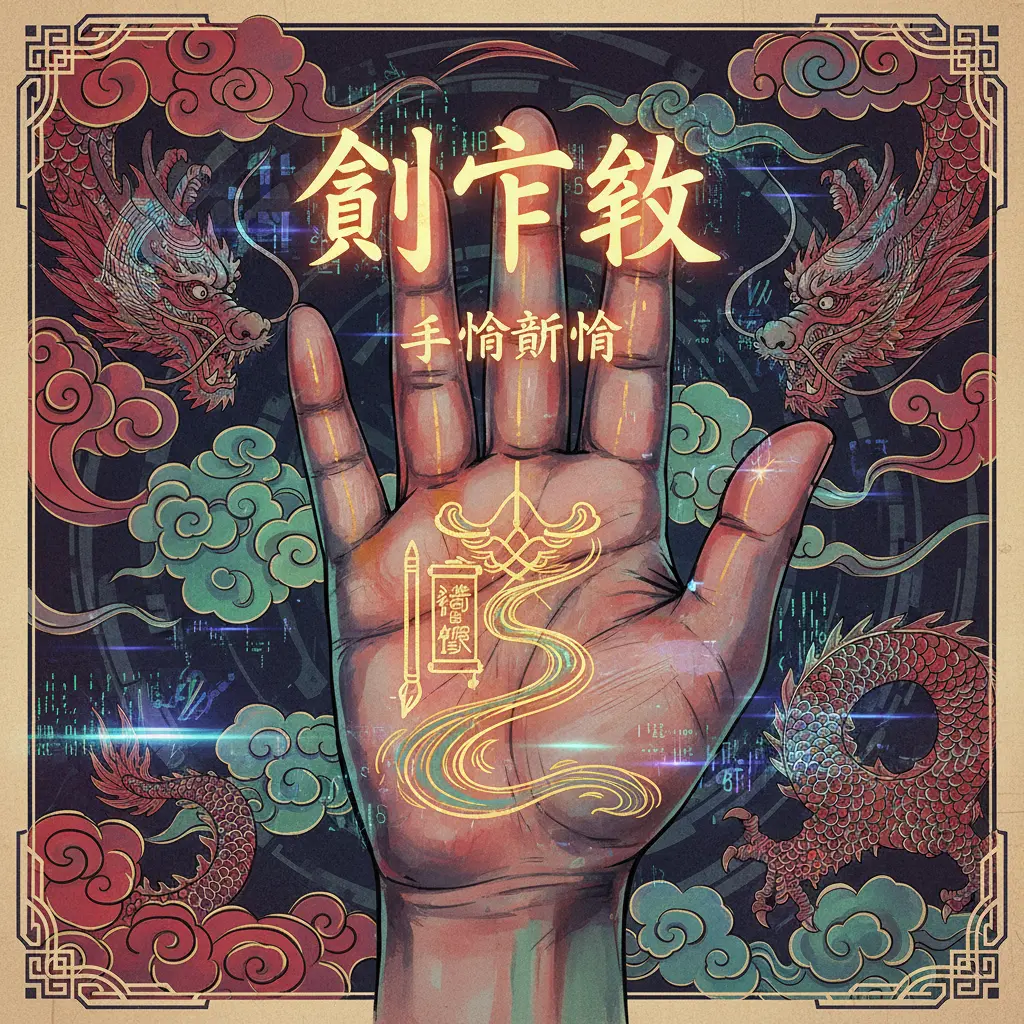 手相算命 - 創作紋