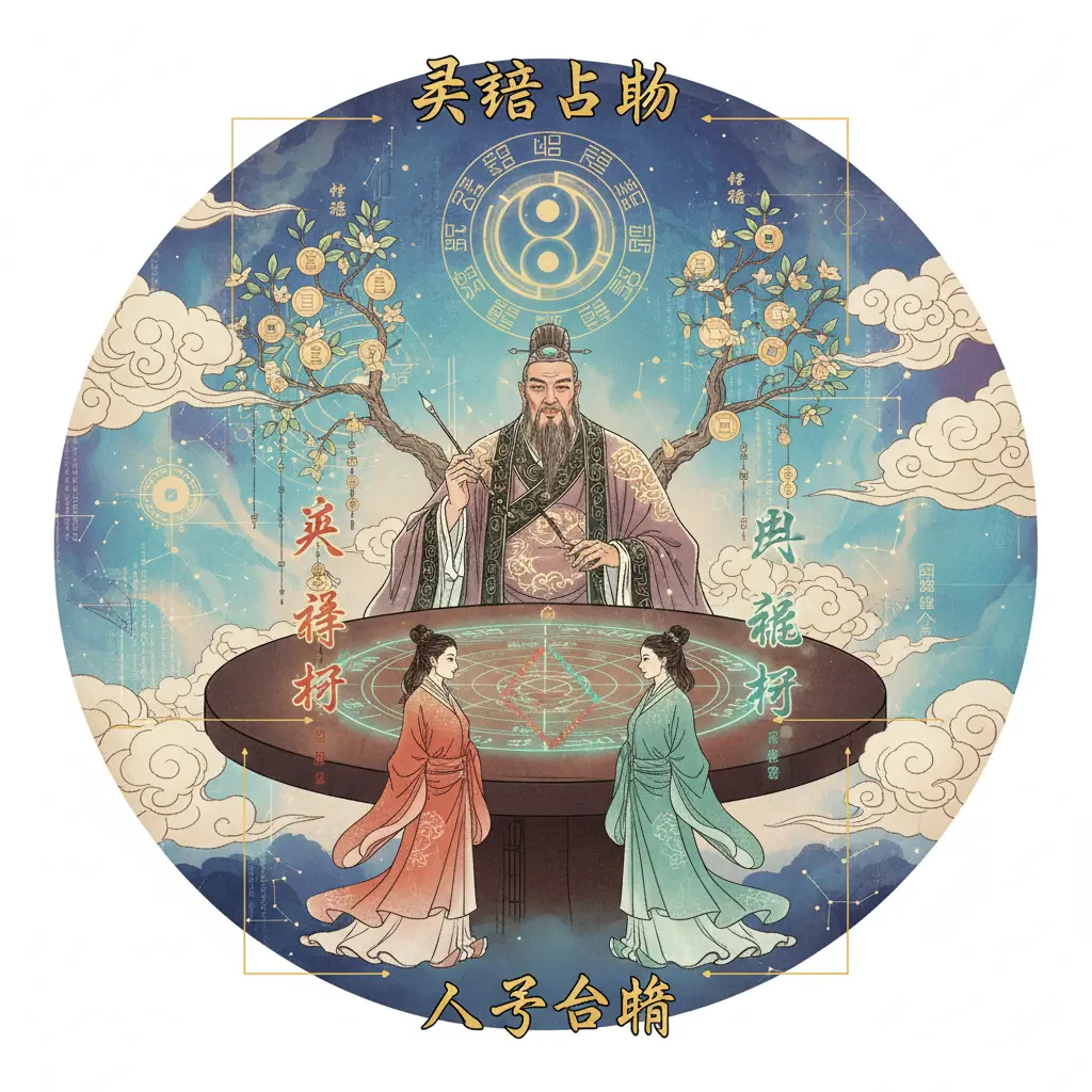 八字合婚 - 易經占卜