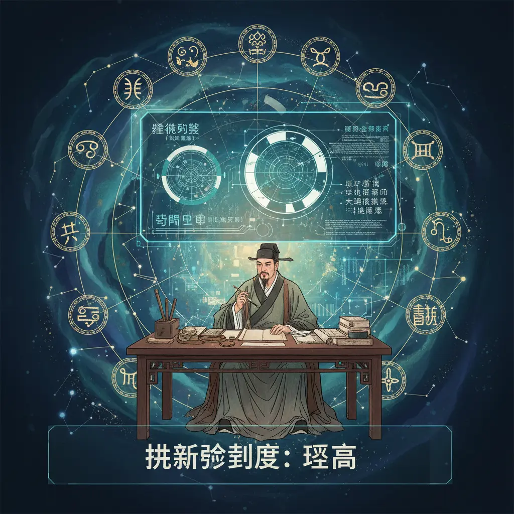 批算詳細度 - 命理學