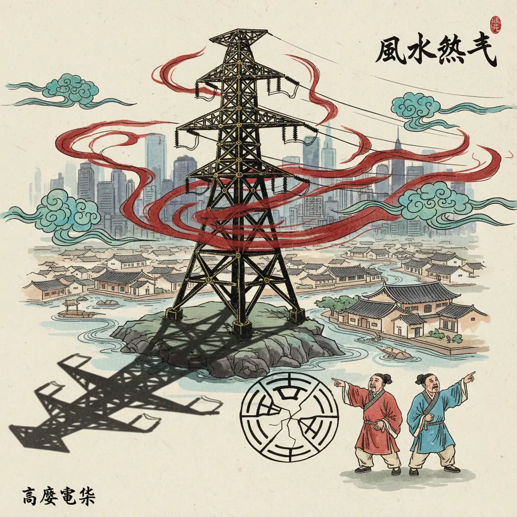 風水煞氣 - 高壓電塔