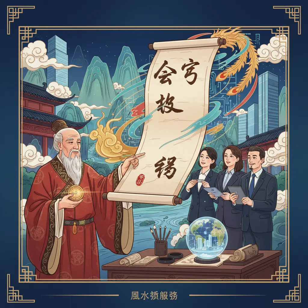 風水師服務 - 公司改名