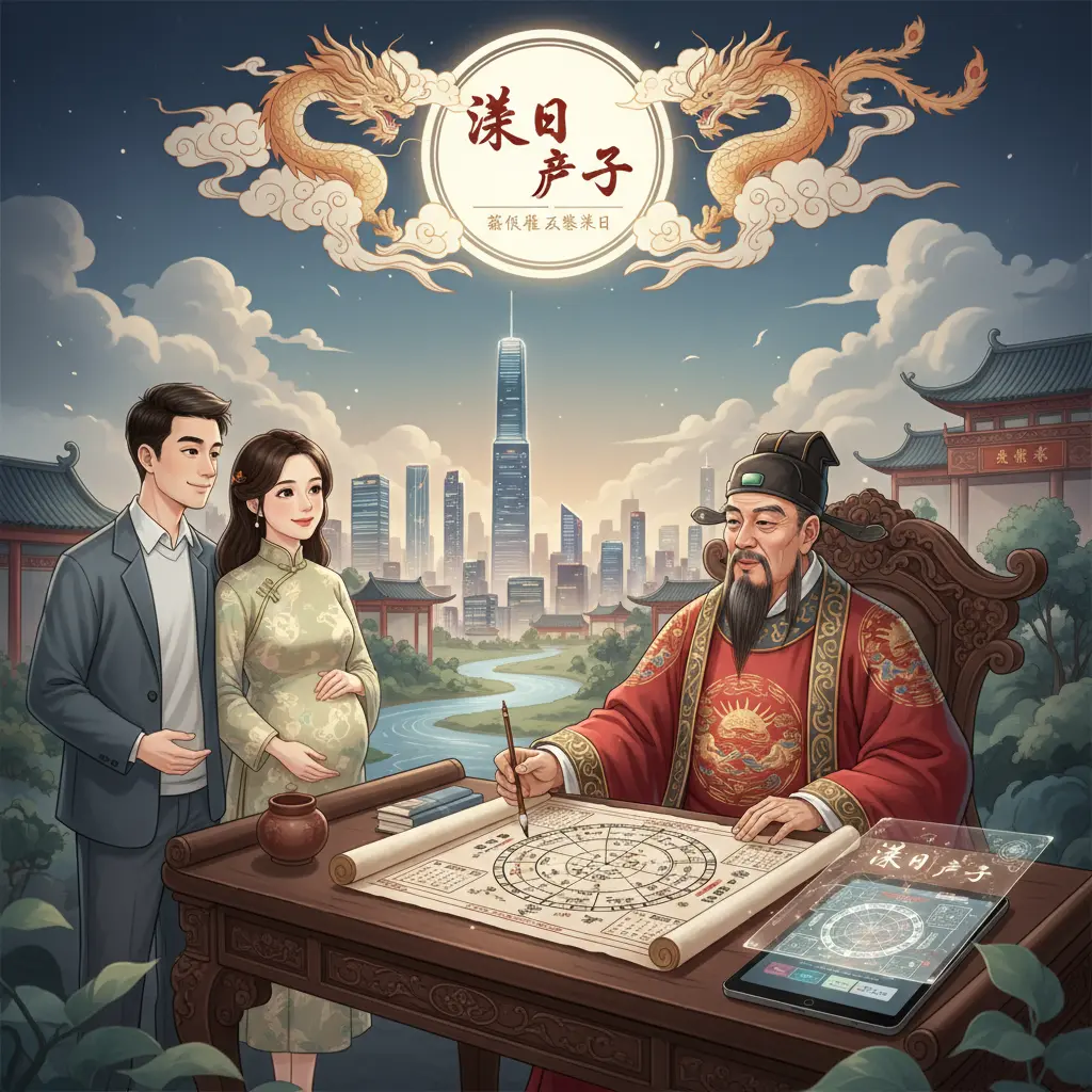 蘇民峯 - 擇日產子