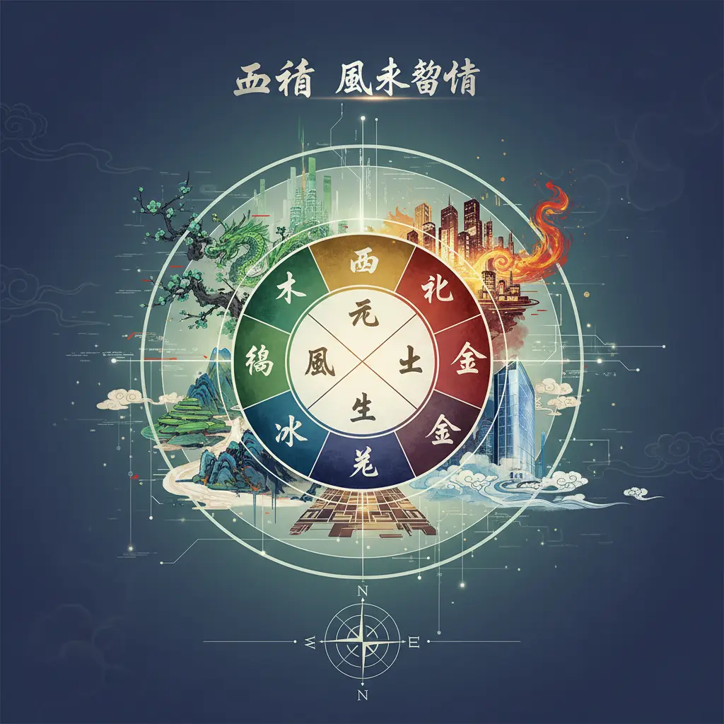 風水顧問 - 五行
