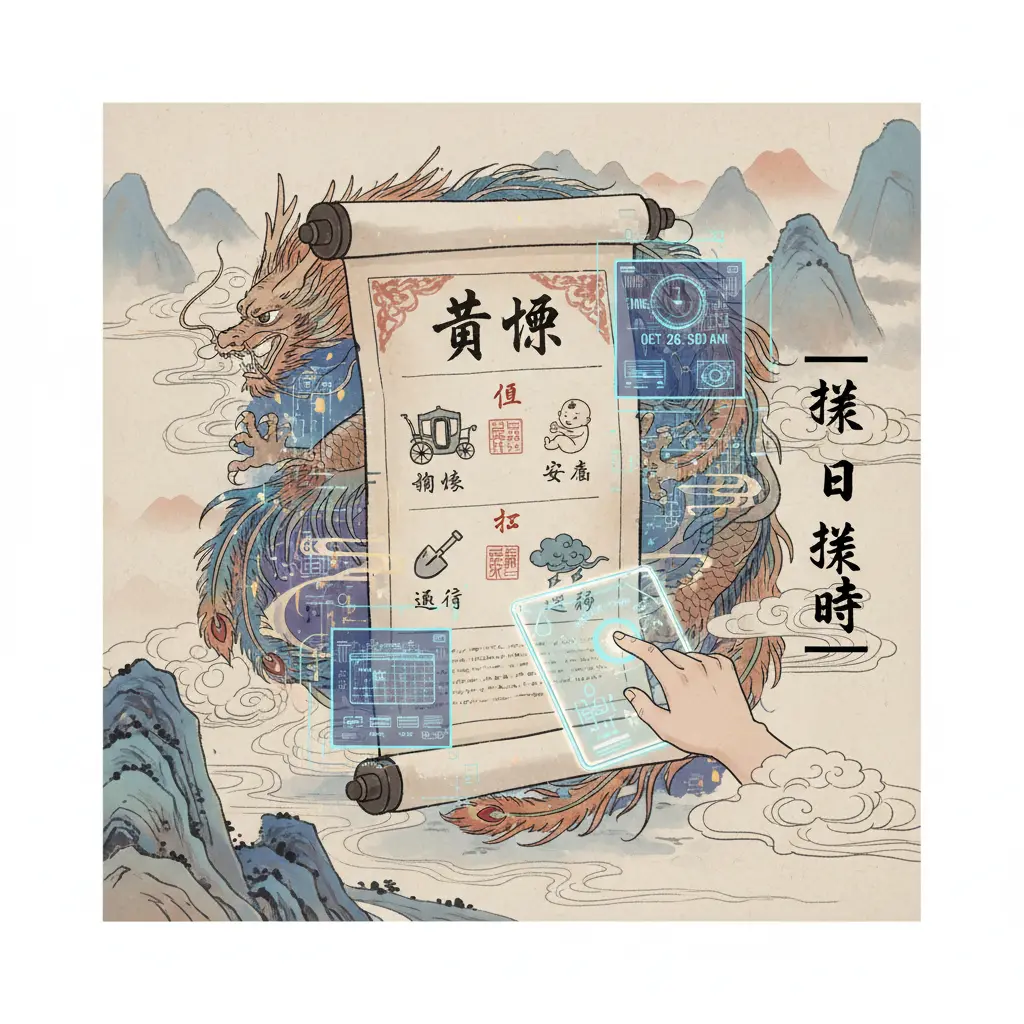 擇日擇時 - 黃曆