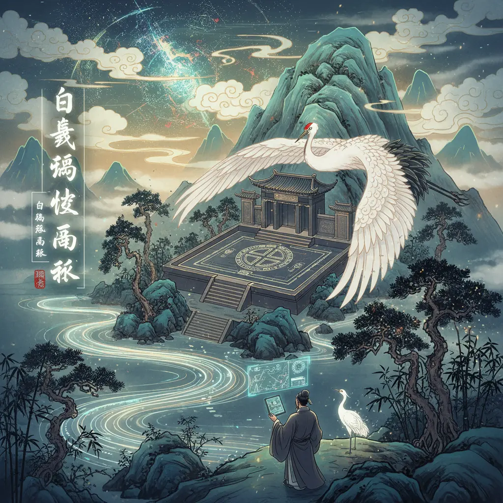 白鶴鳴 - 陰宅風水