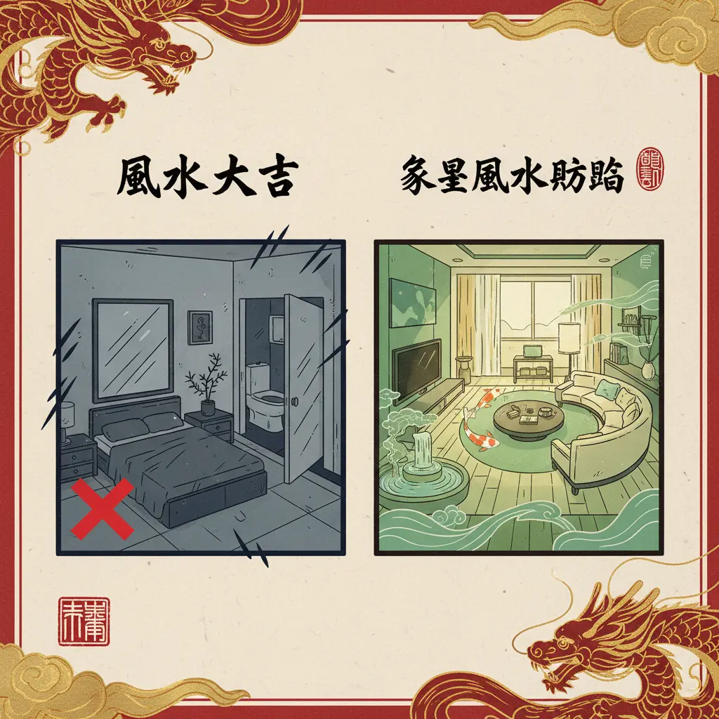 家居風水佈局 - 風水大忌