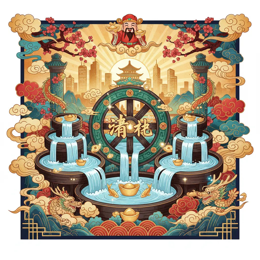 旺財 - 風水輪