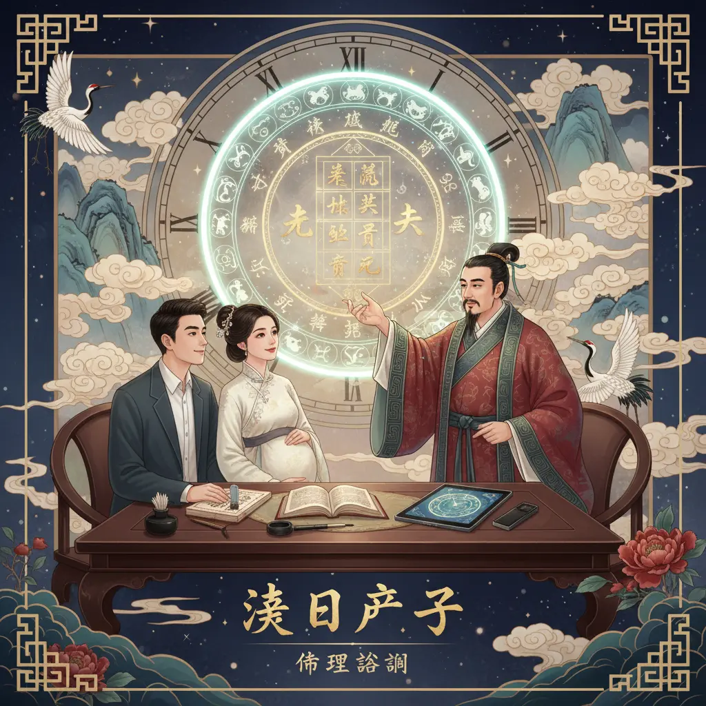 命理諮詢 - 擇日產子