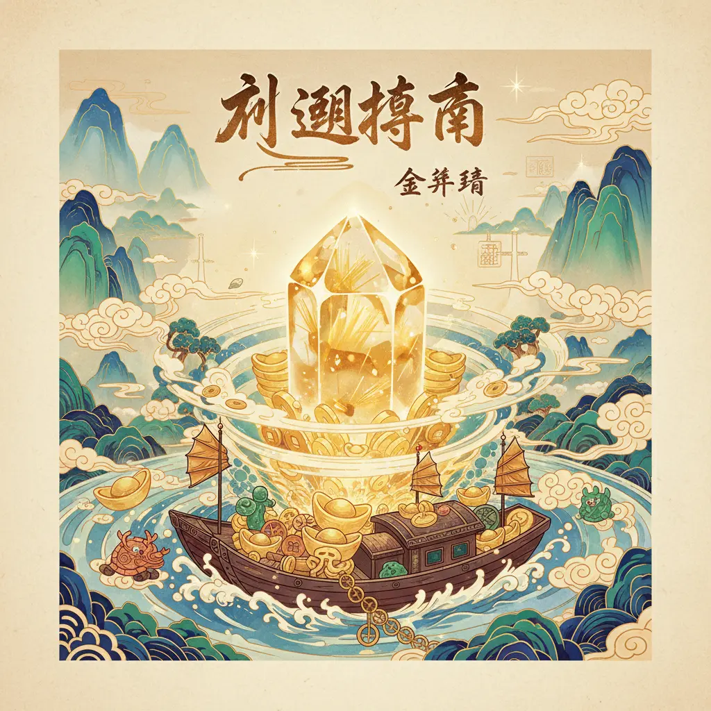 財運提升 - 金髮晶