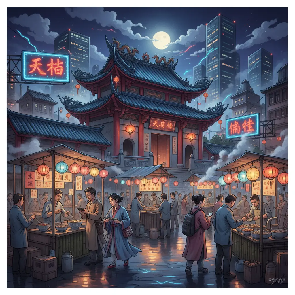 廟街 - 天后廟