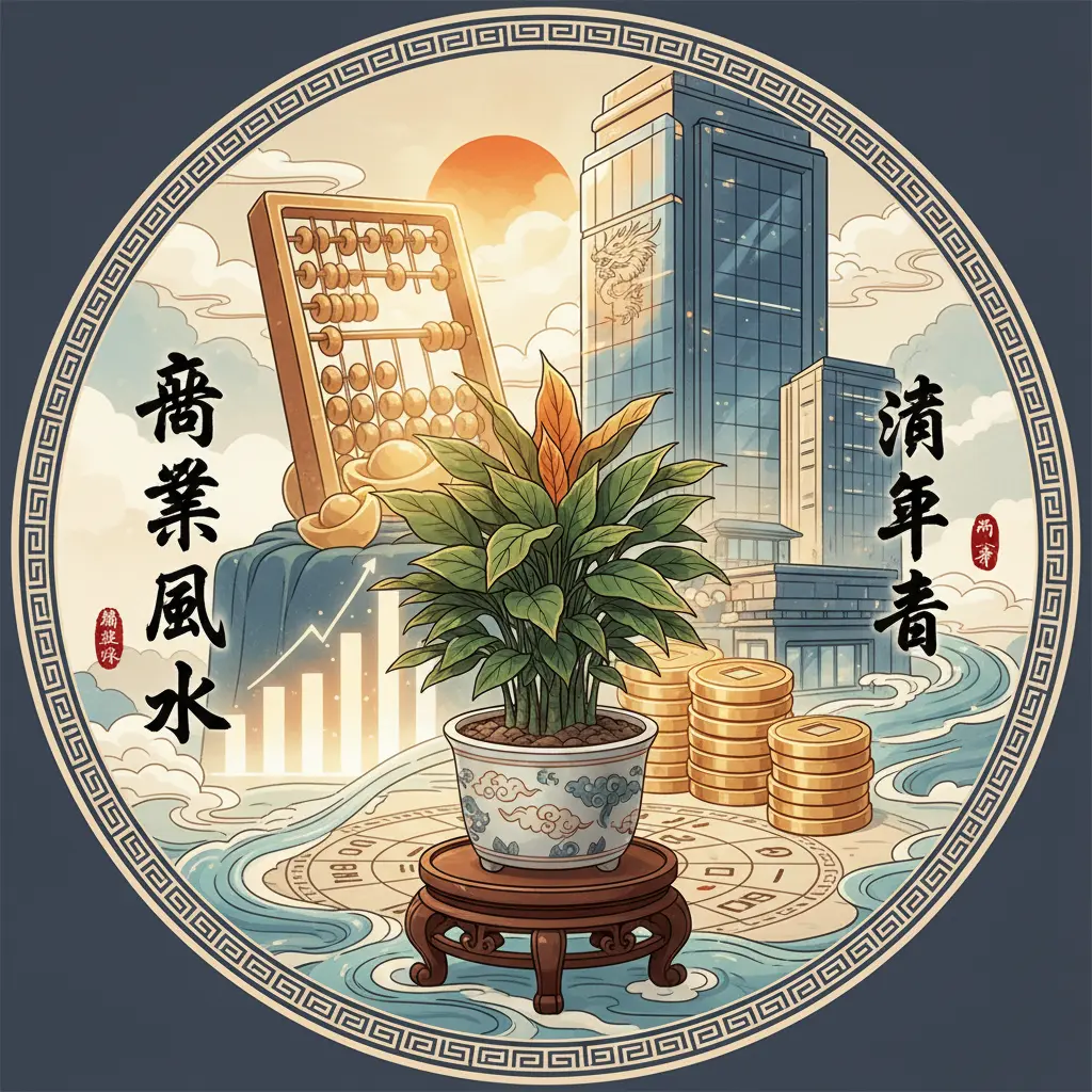 商業風水 - 萬年青