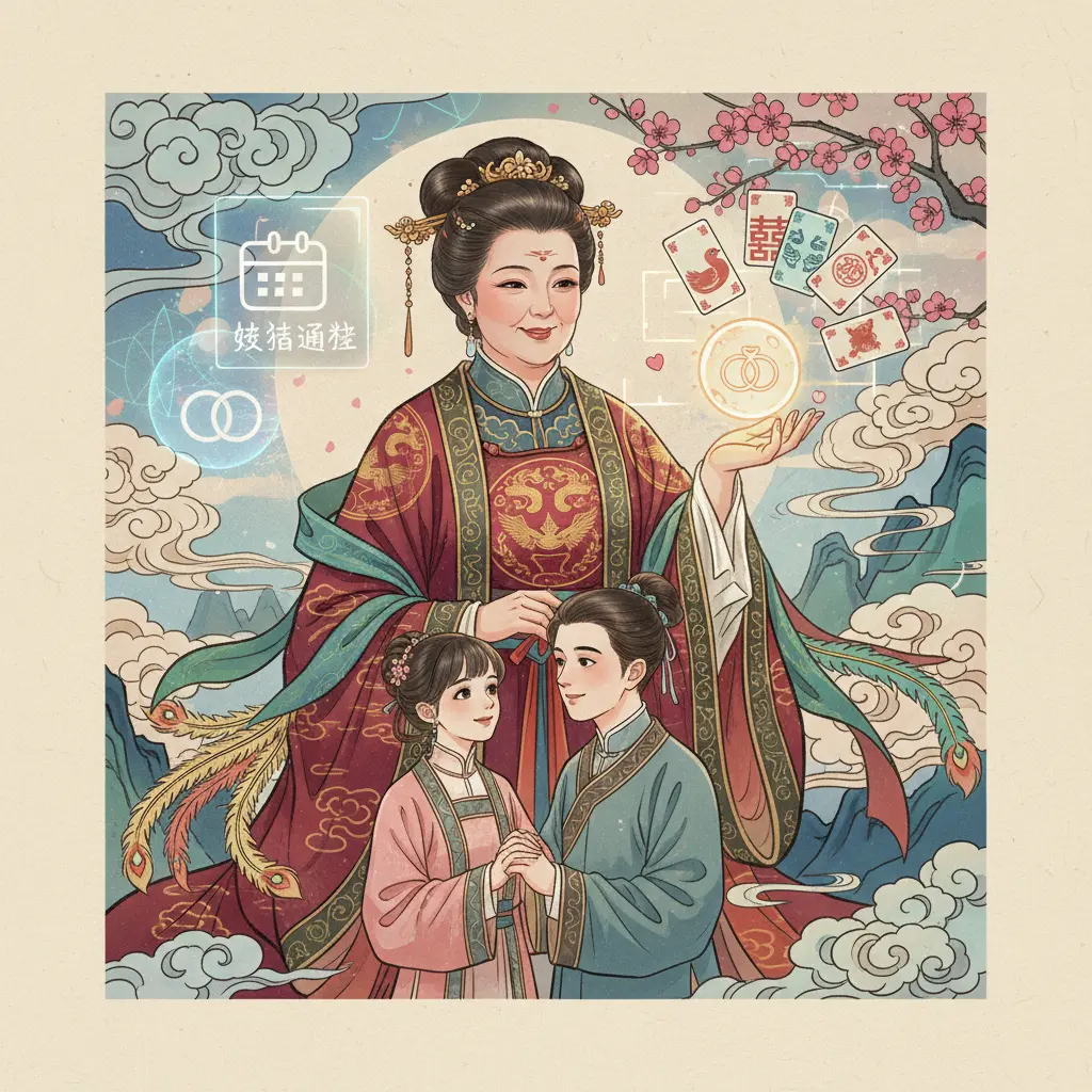 結婚運勢 - 招福佔母