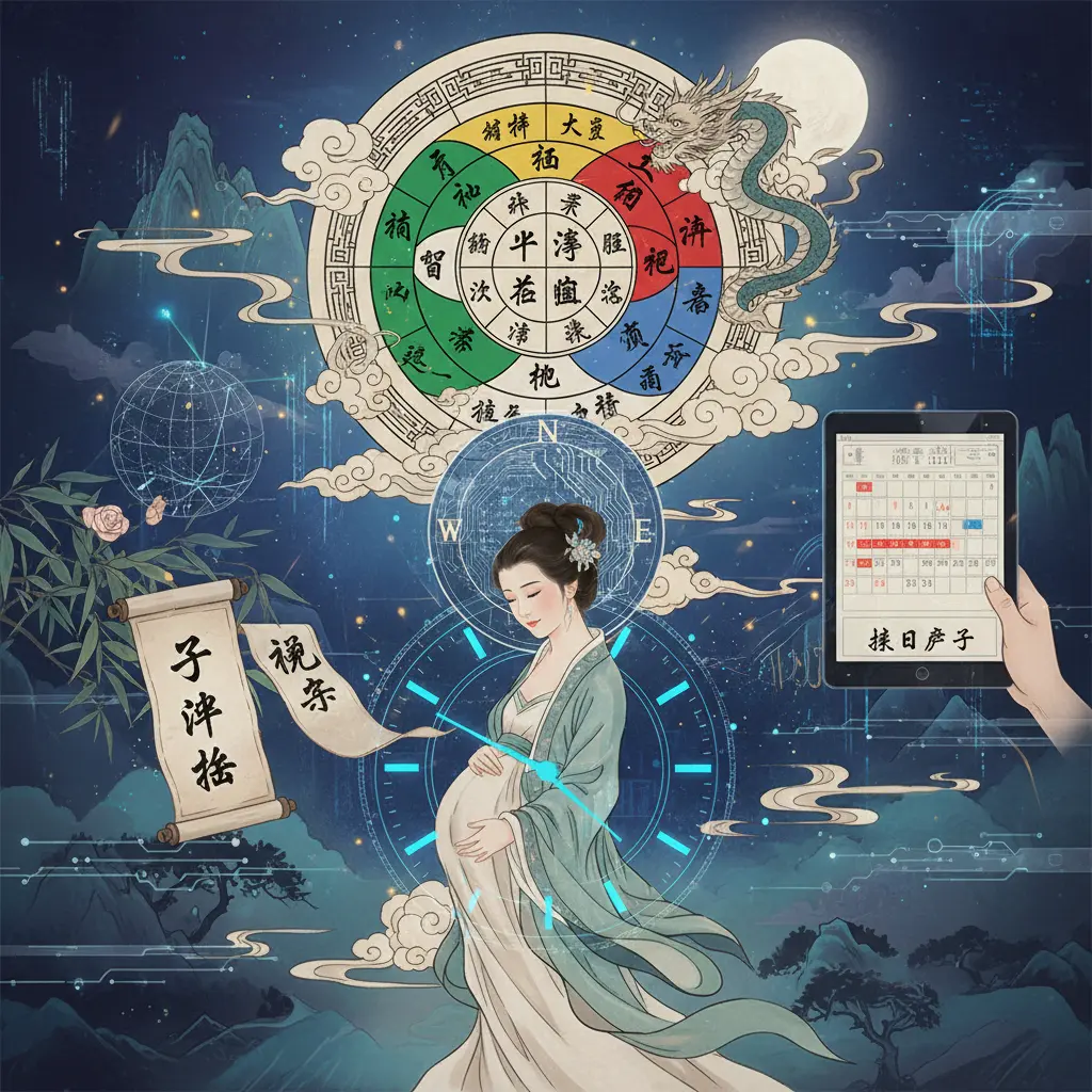 擇日產子 - 子平法