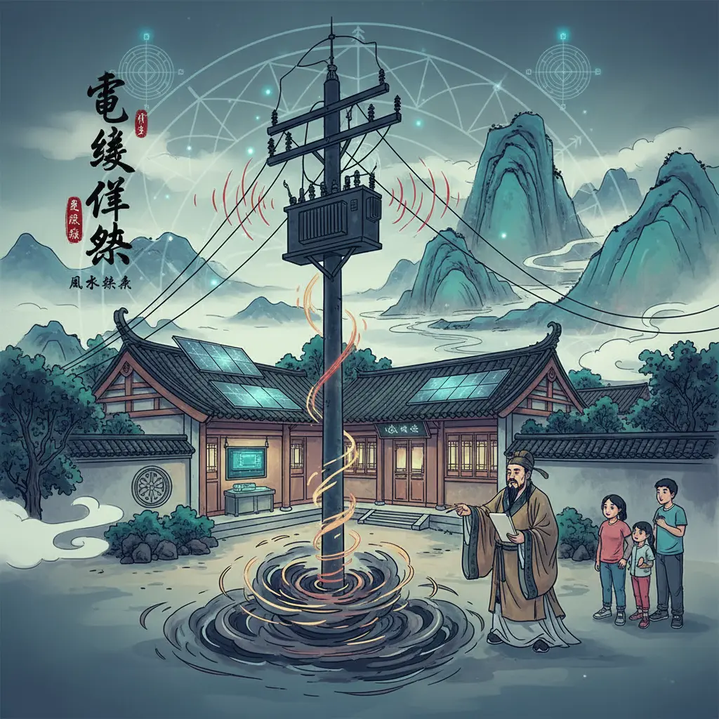 風水煞氣 - 電線桿煞