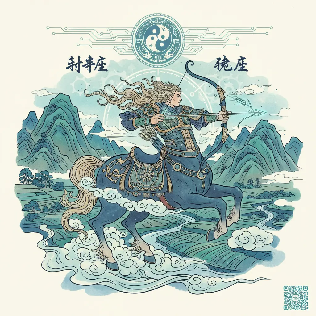 處女座 - 射手座