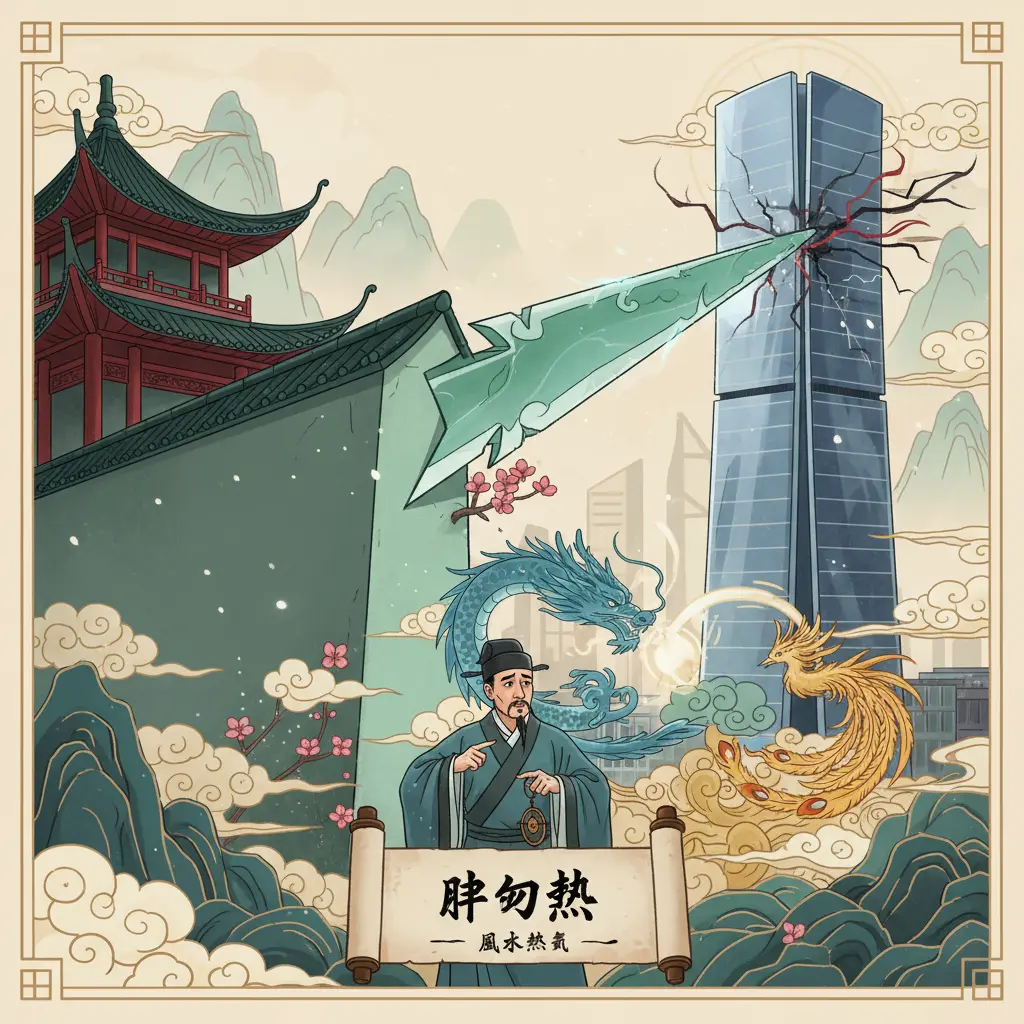 風水煞氣 - 壁刀煞