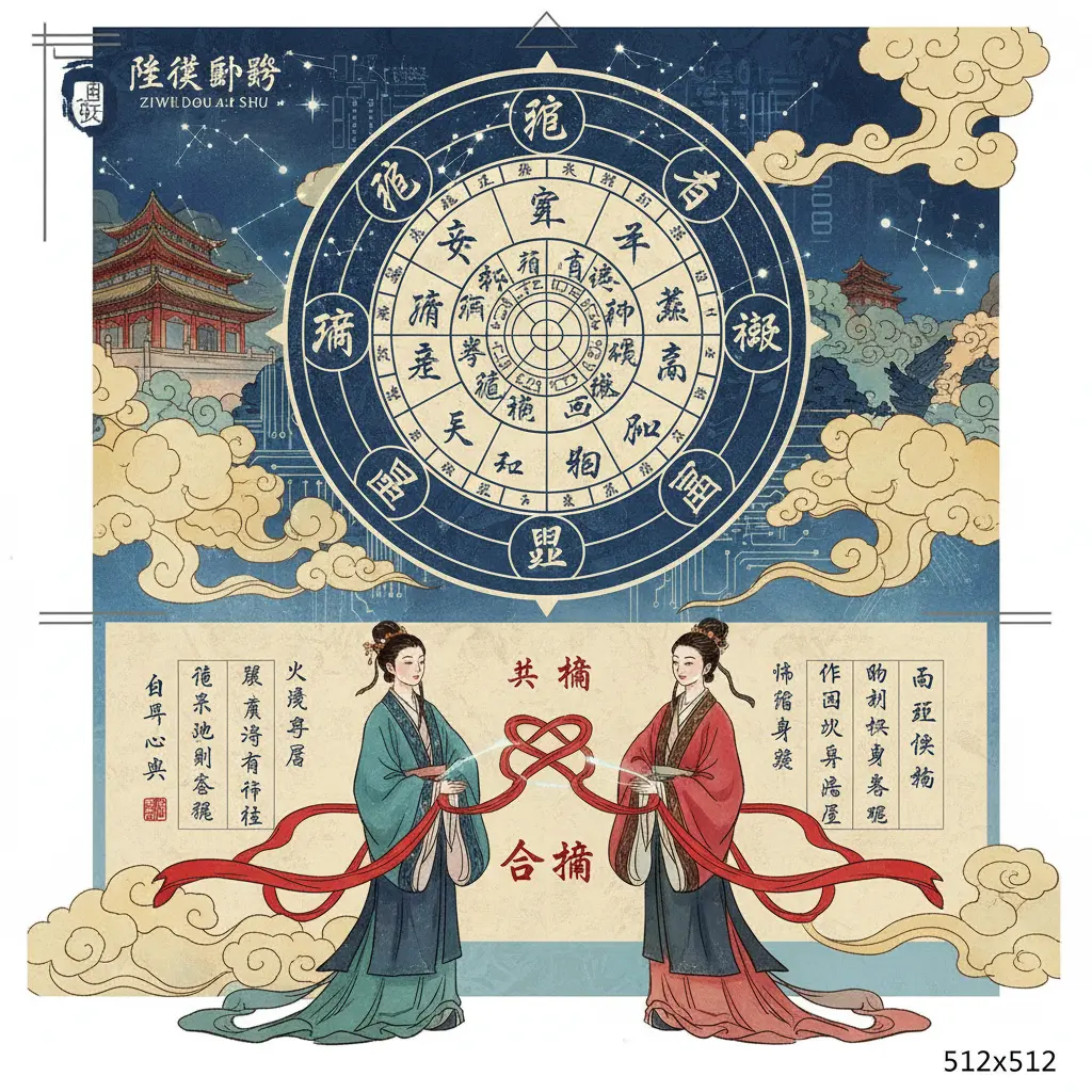 八字合婚 - 紫微鬥數