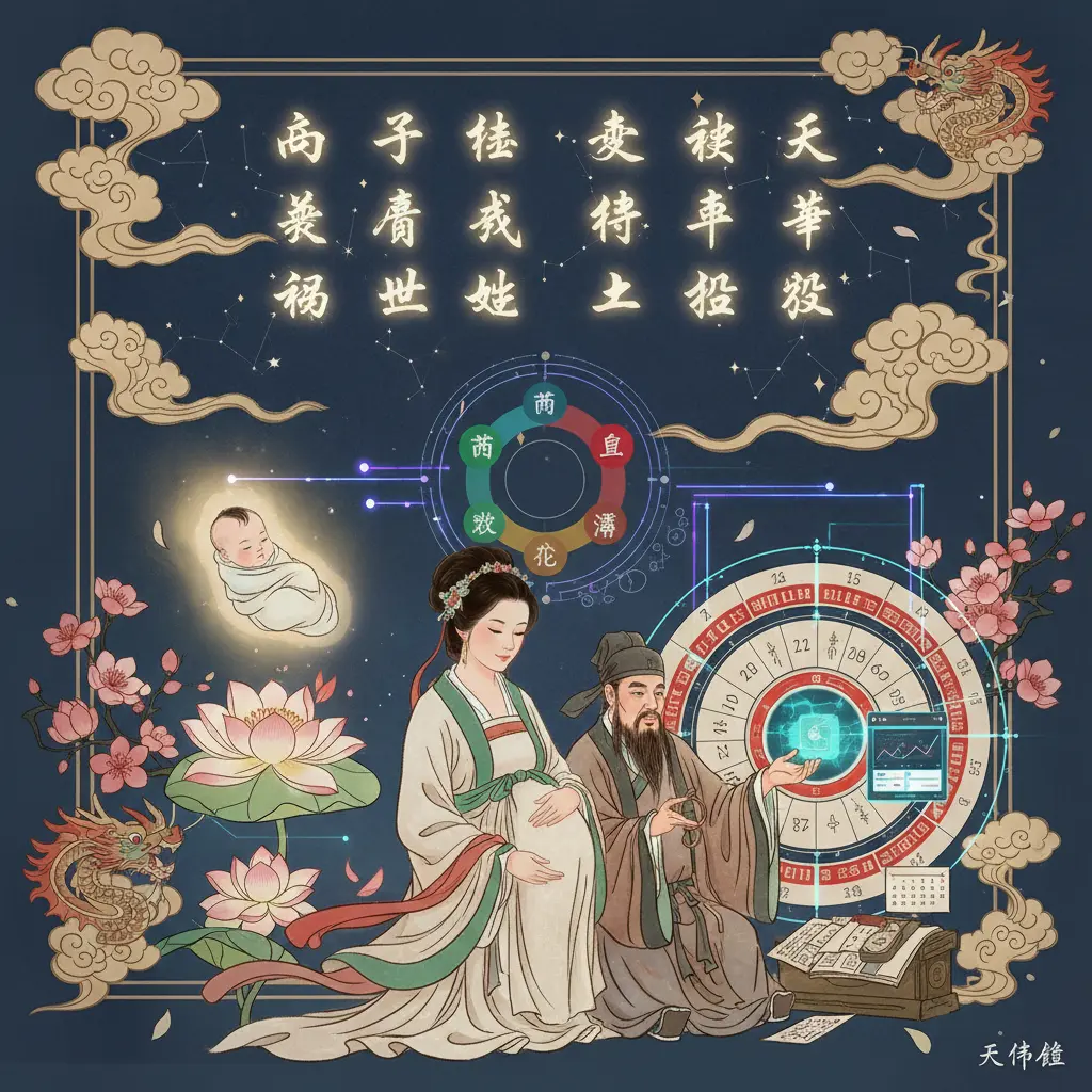 擇日產子 - 八字