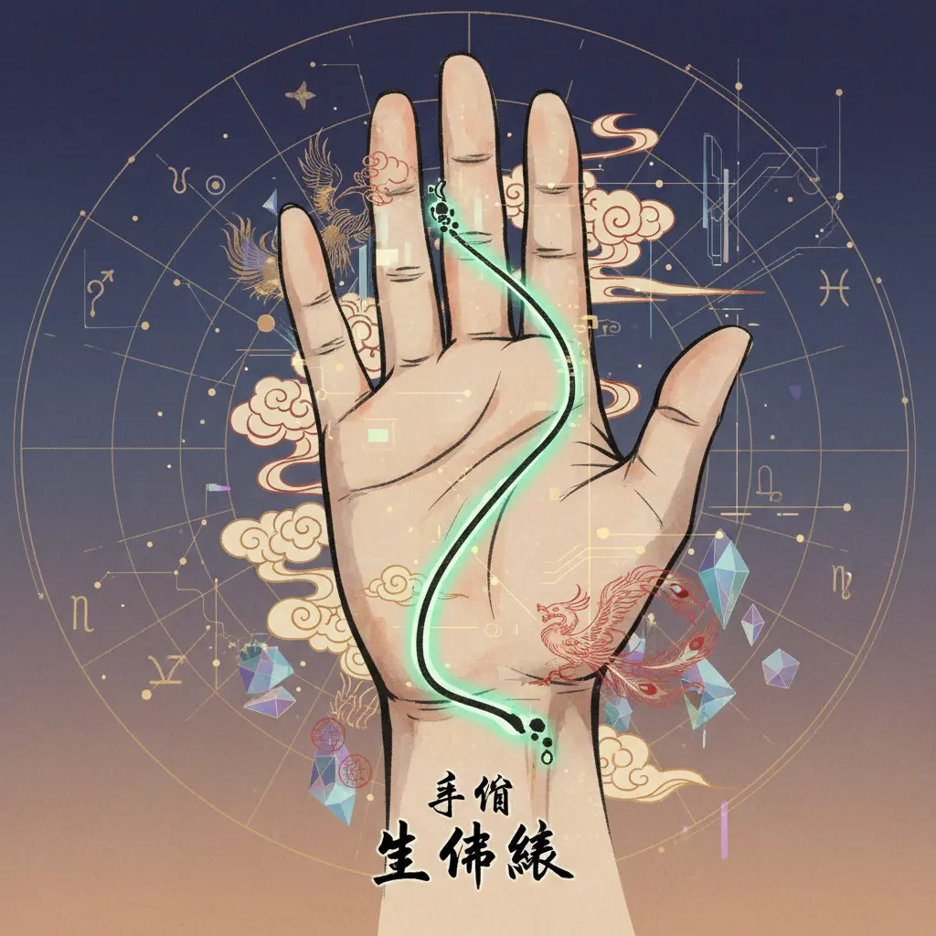 手相 - 生命線