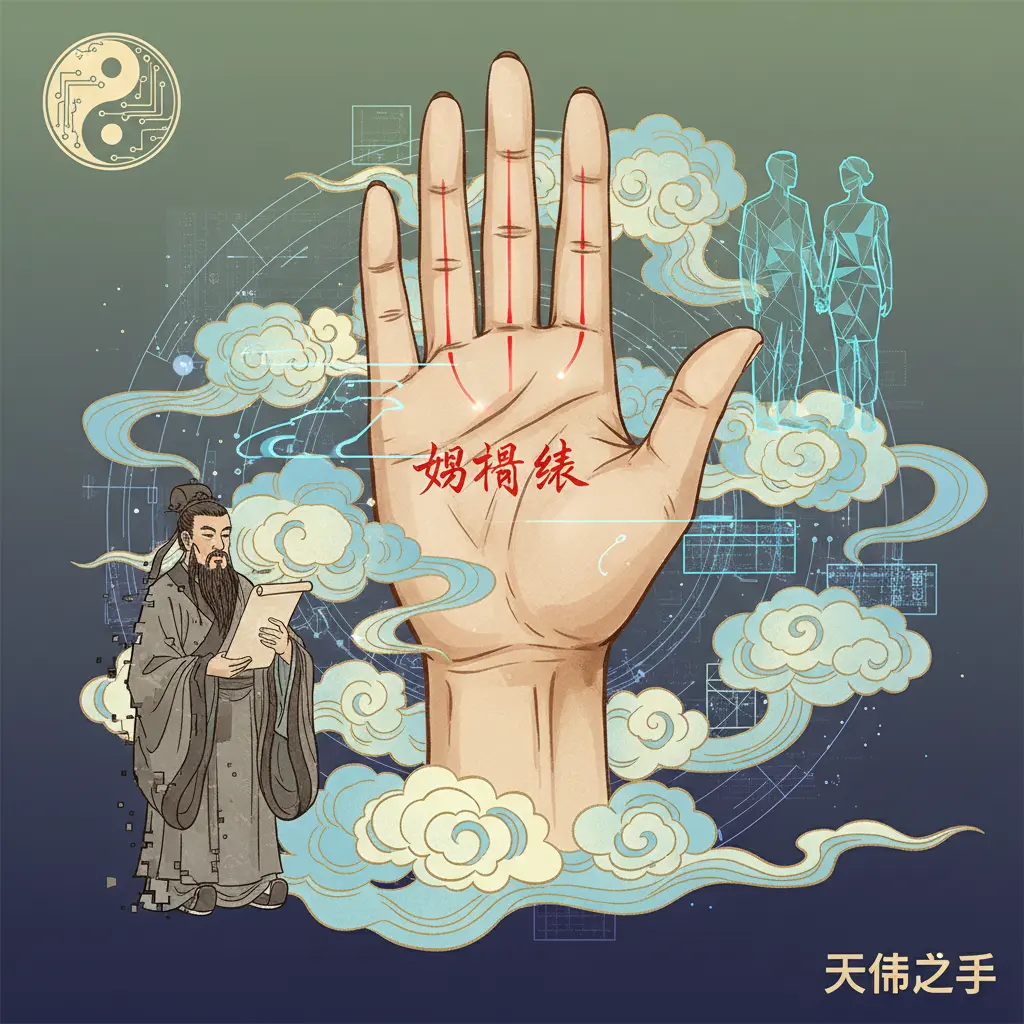 手相算命 - 婚姻線