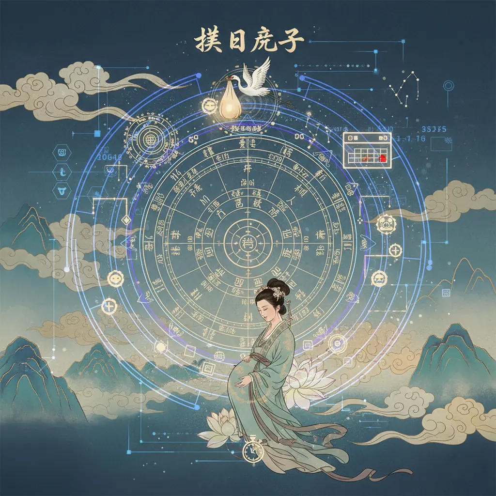 擇日產子 - 命盤
