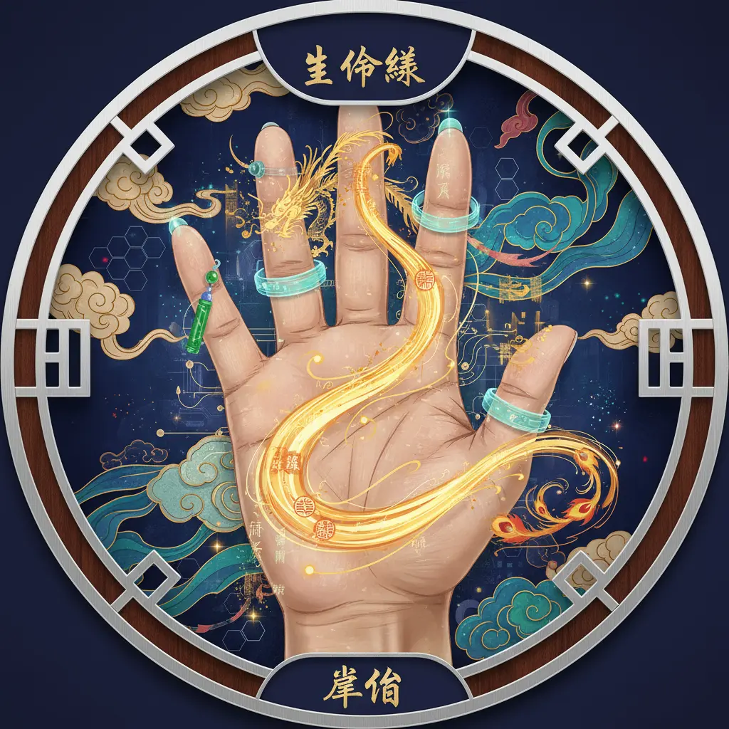 掌相 - 生命線
