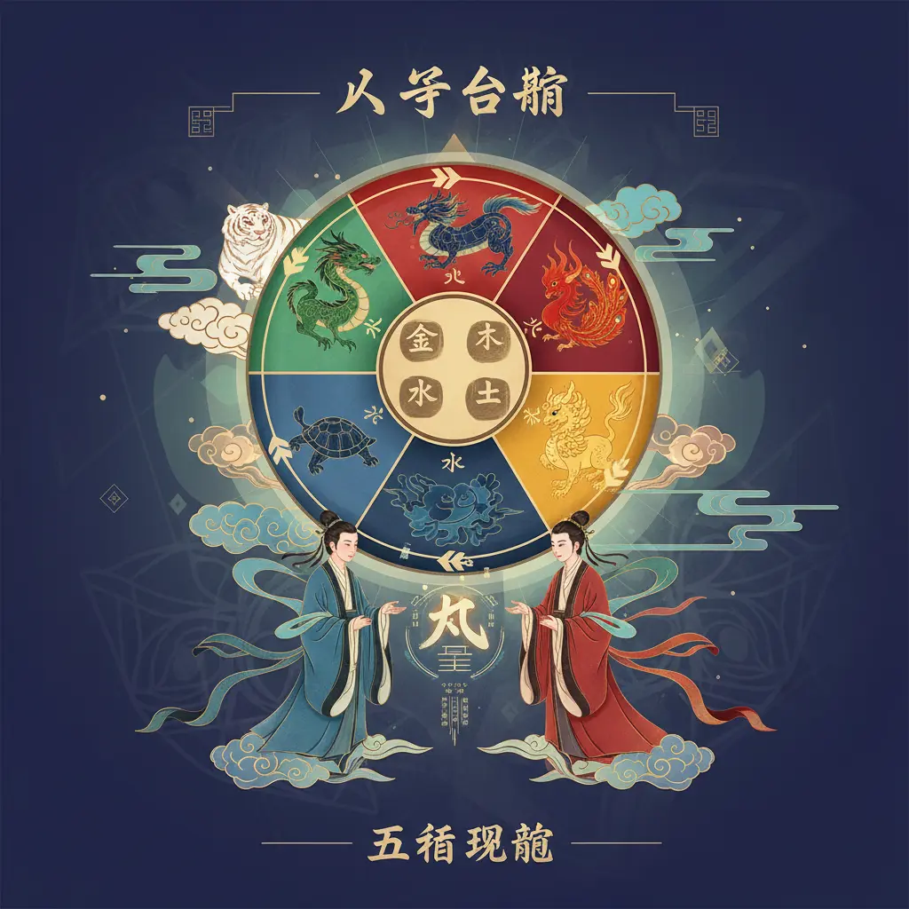 八字合婚 - 五行理論