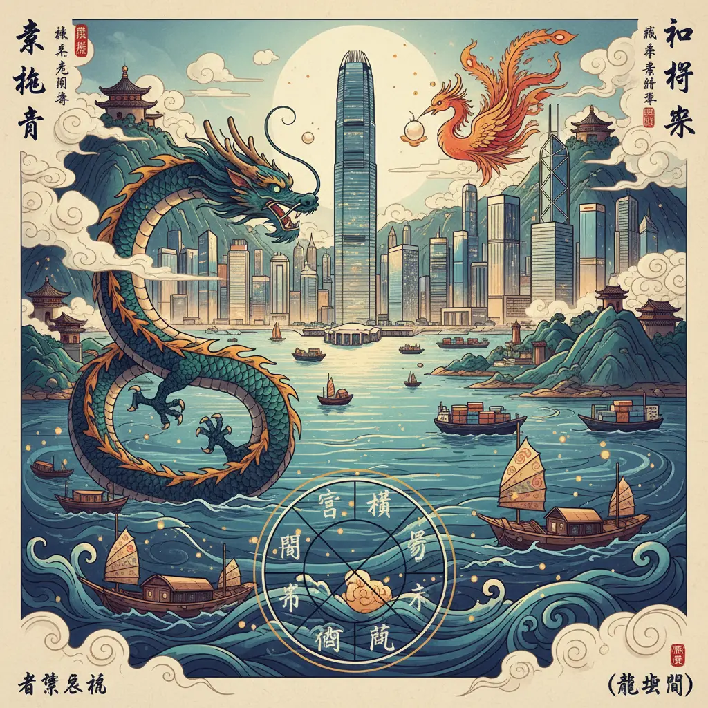 香港風水 - 維多利亞港
